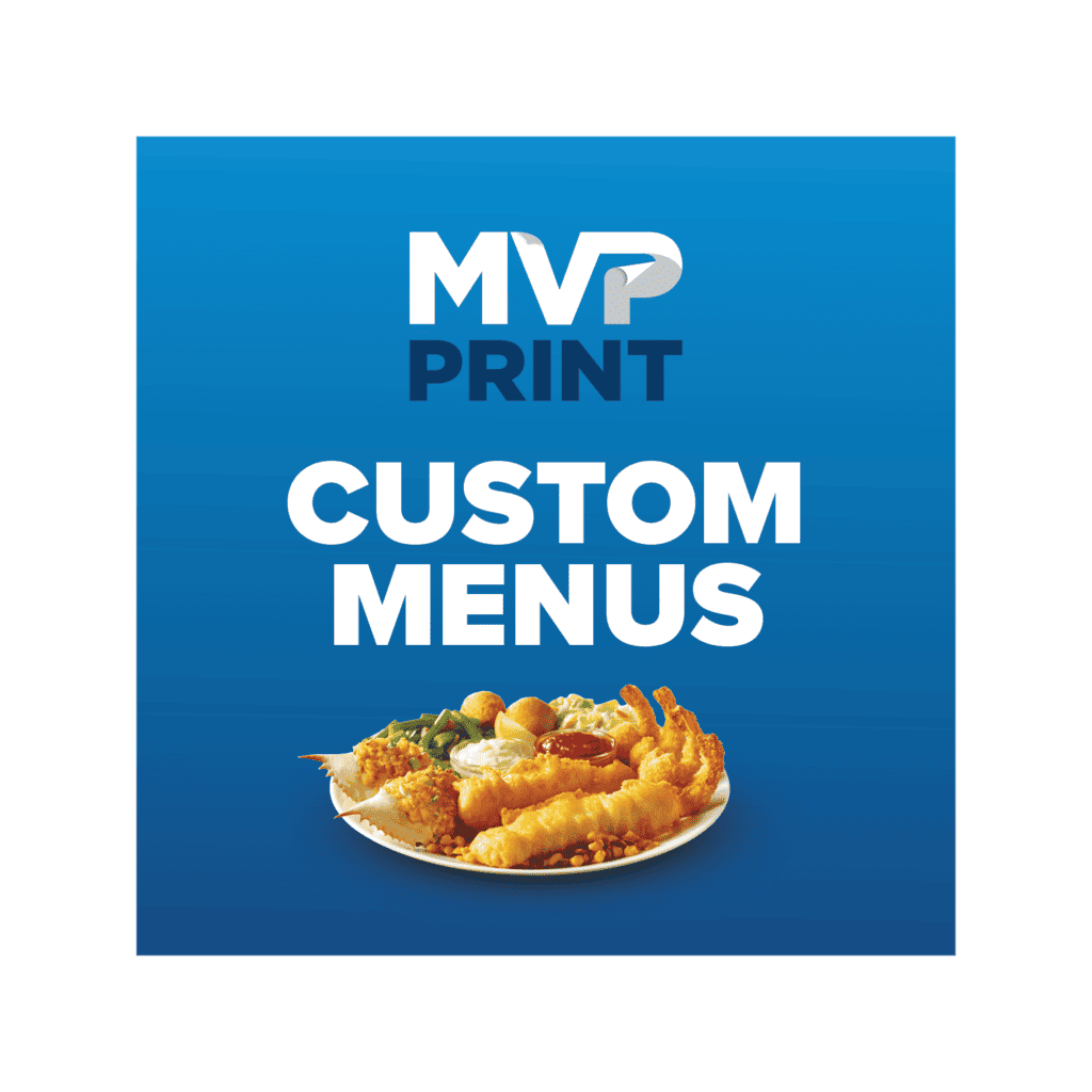 Custom Menus Printing Services