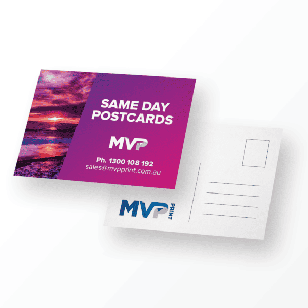 Same Day Despatch Postcards Printing Services online | MVP Print