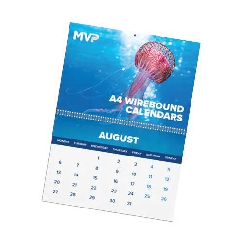 MVP Print Wire Bound Wall Calendar